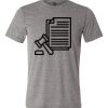 Mens Tri-Blend Crew Neck Thumbnail